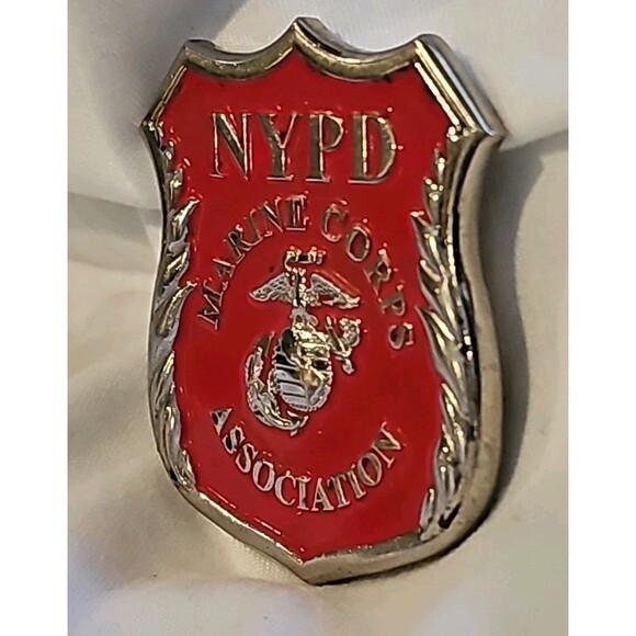 🔥 RARE NYPD Marine Corps Association Challenge Coin USMC (1993-2012) 🔥 - Picture 2 of 10